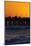 Santa Monica Pier at Sunset, Santa Monica, Los Angeles, California-David Wall-Mounted Photographic Print