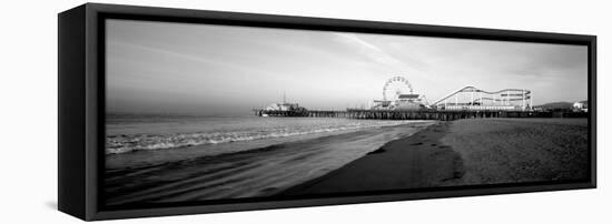 Santa Monica Pier, California, USA-null-Framed Stretched Canvas