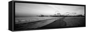 Santa Monica Pier, California, USA-null-Framed Stretched Canvas