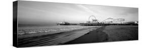 Santa Monica Pier, California, USA-null-Stretched Canvas