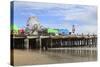 Santa Monica Pier, Pacific Park, Santa Monica, Los Angeles, California, Usa-Wendy Connett-Stretched Canvas