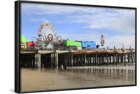 Santa Monica Pier, Pacific Park, Santa Monica, Los Angeles, California, Usa-Wendy Connett-Framed Photographic Print