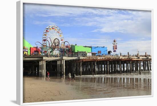 Santa Monica Pier, Pacific Park, Santa Monica, Los Angeles, California, Usa-Wendy Connett-Framed Photographic Print