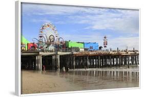 Santa Monica Pier, Pacific Park, Santa Monica, Los Angeles, California, Usa-Wendy Connett-Framed Photographic Print