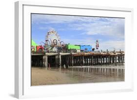 Santa Monica Pier, Pacific Park, Santa Monica, Los Angeles, California, Usa-Wendy Connett-Framed Photographic Print