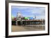 Santa Monica Pier, Pacific Park, Santa Monica, Los Angeles, California, Usa-Wendy Connett-Framed Photographic Print