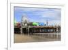 Santa Monica Pier, Pacific Park, Santa Monica, Los Angeles, California, Usa-Wendy Connett-Framed Photographic Print