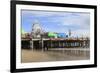 Santa Monica Pier, Pacific Park, Santa Monica, Los Angeles, California, Usa-Wendy Connett-Framed Photographic Print