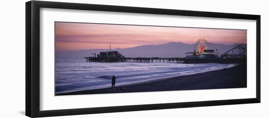 Santa Monica Pier Santa Monica, CA-null-Framed Photographic Print
