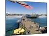 Santa Monica Pier, Santa Monica, California, USA-Ethel Davies-Mounted Photographic Print