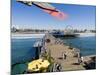 Santa Monica Pier, Santa Monica, California, USA-Ethel Davies-Mounted Photographic Print