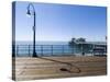 Santa Monica Pier, Santa Monica, California, USA-Ethel Davies-Stretched Canvas