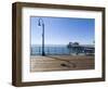 Santa Monica Pier, Santa Monica, California, USA-Ethel Davies-Framed Photographic Print