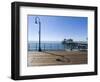 Santa Monica Pier, Santa Monica, California, USA-Ethel Davies-Framed Photographic Print