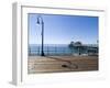 Santa Monica Pier, Santa Monica, California, USA-Ethel Davies-Framed Photographic Print