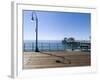 Santa Monica Pier, Santa Monica, California, USA-Ethel Davies-Framed Photographic Print