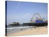 Santa Monica Pier, Santa Monica, Los Angeles, California, United States of America, North America-Wendy Connett-Stretched Canvas