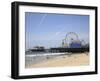 Santa Monica Pier, Santa Monica, Los Angeles, California, United States of America, North America-Wendy Connett-Framed Photographic Print