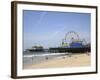 Santa Monica Pier, Santa Monica, Los Angeles, California, United States of America, North America-Wendy Connett-Framed Photographic Print