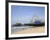 Santa Monica Pier, Santa Monica, Los Angeles, California, United States of America, North America-Wendy Connett-Framed Photographic Print