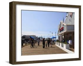 Santa Monica Pier, Santa Monica, Los Angeles, California, United States of America, North America-Wendy Connett-Framed Photographic Print