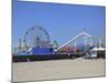 Santa Monica Pier, Santa Monica, Los Angeles, California, United States of America, North America-Wendy Connett-Mounted Photographic Print