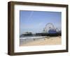 Santa Monica Pier, Santa Monica, Los Angeles, California, United States of America, North America-Wendy Connett-Framed Photographic Print