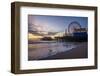 Santa Monica Pier, Santa Monica, Los Angeles, California, USA-Mark A Johnson-Framed Photographic Print