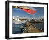 Santa Monica Pier, Santa Monica, Los Angeles, California-Walter Bibikow-Framed Photographic Print