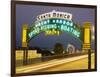 Santa Monica Pier Sign Santa Monica CA-null-Framed Photographic Print