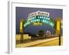 Santa Monica Pier Sign Santa Monica CA-null-Framed Photographic Print