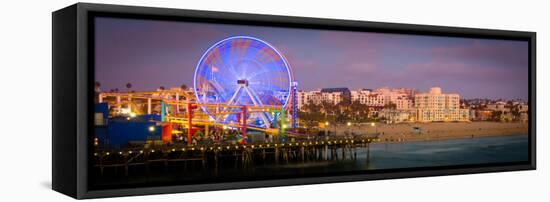 Santa Monica Pier-CelsoDiniz-Framed Stretched Canvas