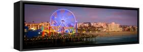 Santa Monica Pier-CelsoDiniz-Framed Stretched Canvas