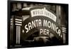 Santa Monica Pier-Kimberly Allen-Framed Art Print