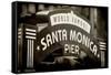 Santa Monica Pier-Kimberly Allen-Framed Stretched Canvas