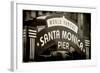 Santa Monica Pier-Kimberly Allen-Framed Art Print