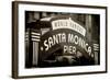 Santa Monica Pier-Kimberly Allen-Framed Art Print