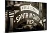 Santa Monica Pier-Kimberly Allen-Mounted Art Print