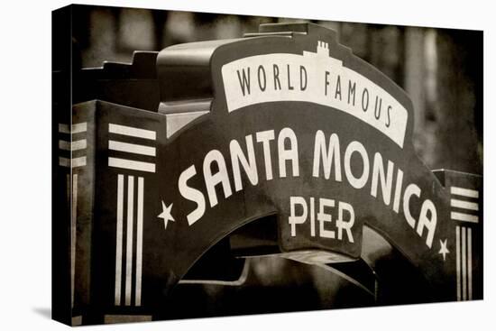 Santa Monica Pier-Kimberly Allen-Stretched Canvas