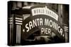 Santa Monica Pier-Kimberly Allen-Stretched Canvas