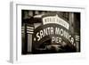 Santa Monica Pier-Kimberly Allen-Framed Premium Giclee Print