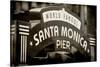 Santa Monica Pier-Kimberly Allen-Stretched Canvas