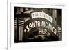 Santa Monica Pier-Kimberly Allen-Framed Art Print