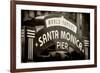 Santa Monica Pier-Kimberly Allen-Framed Art Print