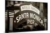 Santa Monica Pier-Kimberly Allen-Mounted Art Print