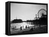 Santa Monica-John Gusky-Framed Stretched Canvas