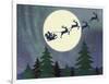 Santa Moon-Erin Clark-Framed Giclee Print