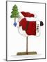 Santa on a Stick-Debbie McMaster-Mounted Giclee Print