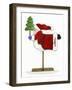 Santa on a Stick-Debbie McMaster-Framed Giclee Print