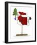 Santa on a Stick-Debbie McMaster-Framed Giclee Print